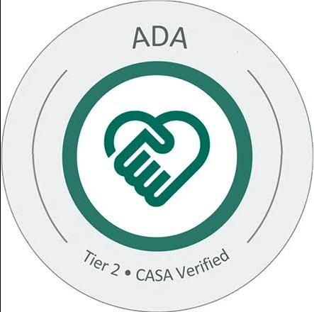ADA CASA Tier 2 certified